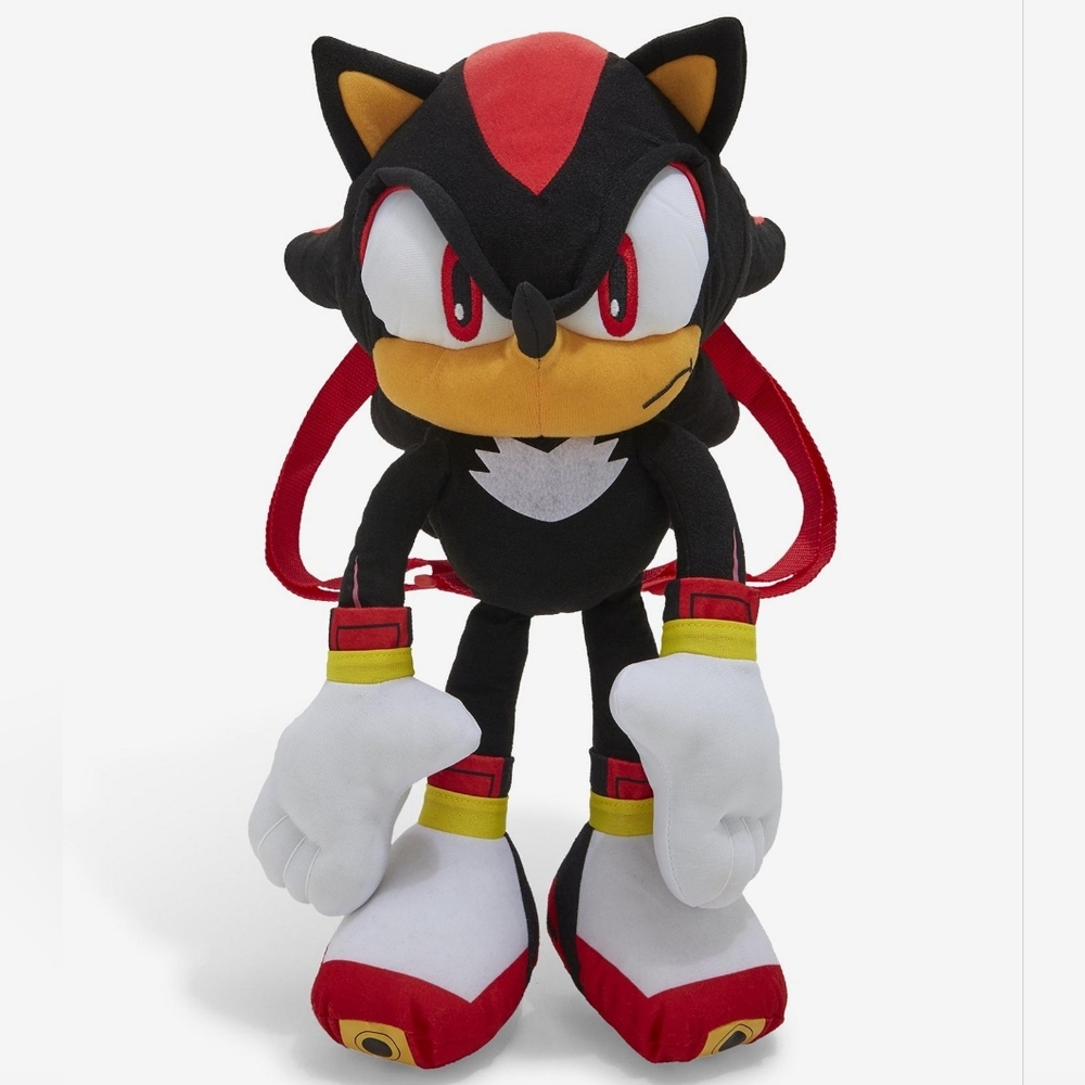 Sonic The Hedgehog Shadow Plush Backpack